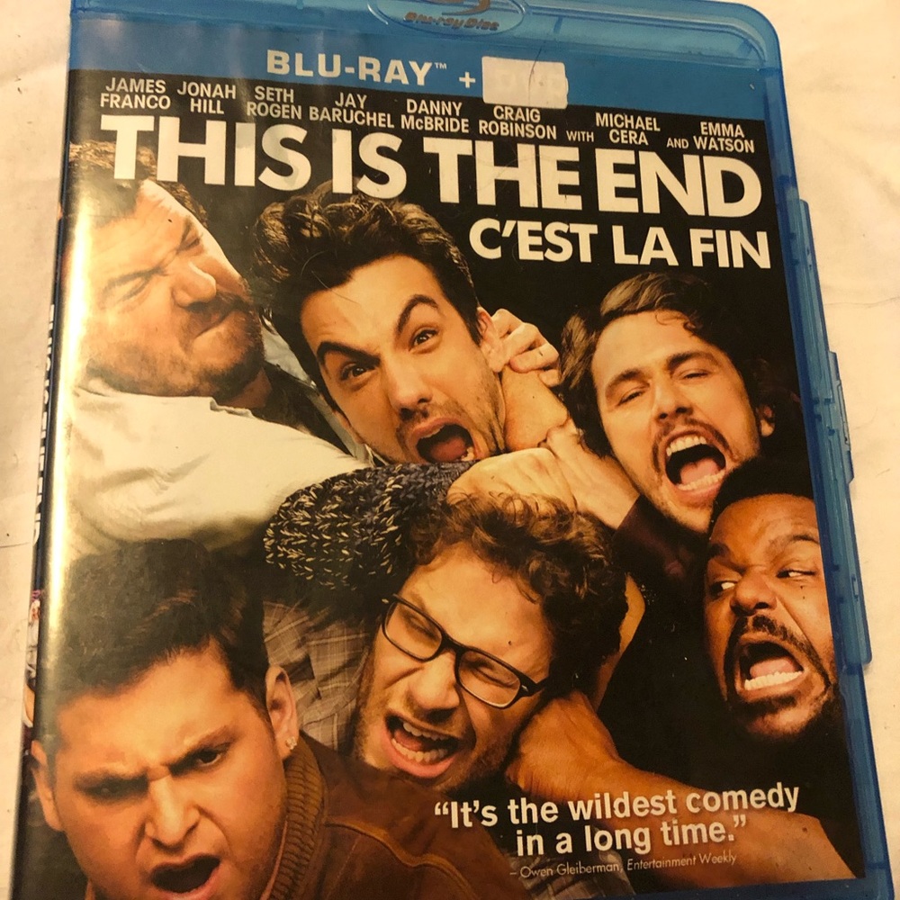 This is the End movie blu-Ray only